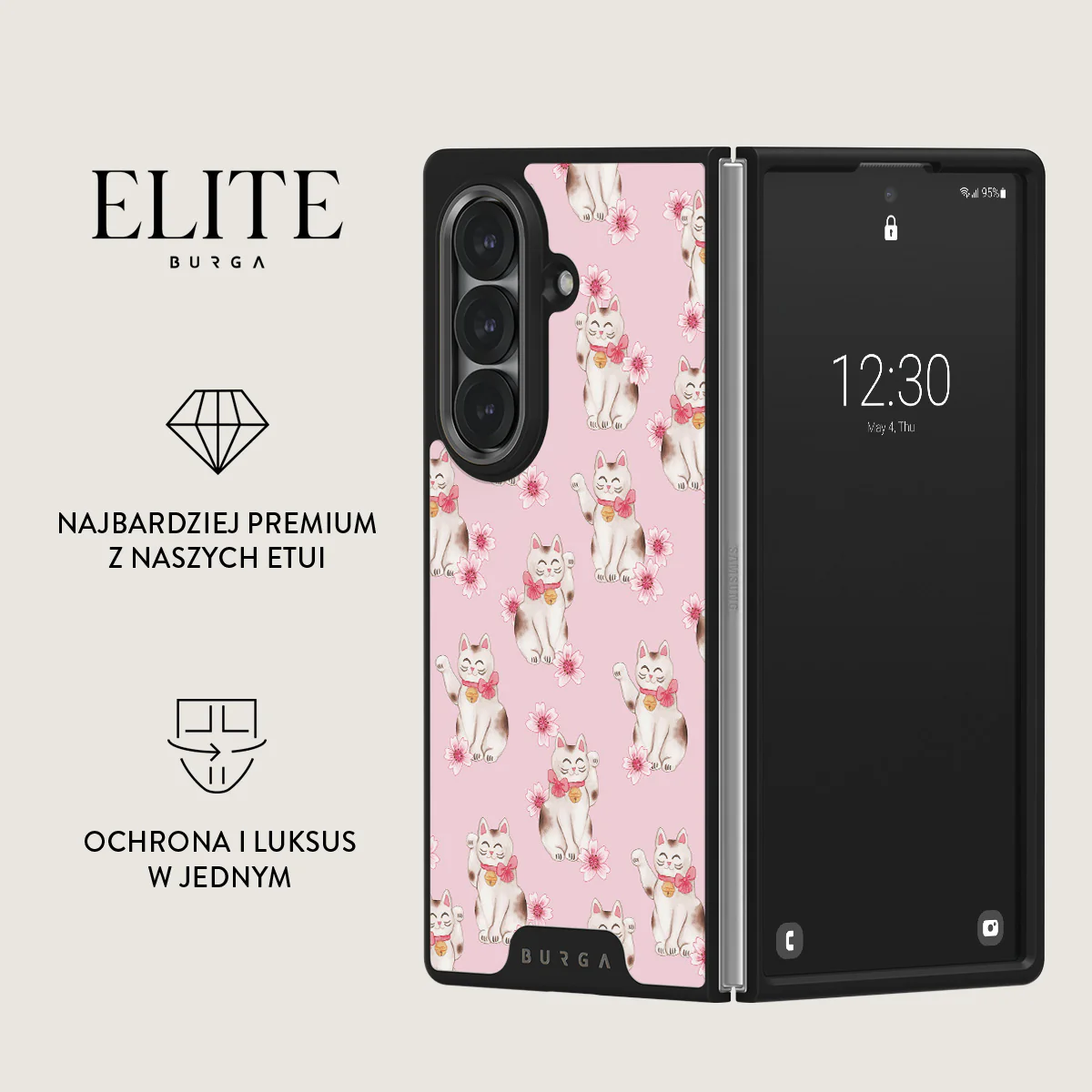 Maneki Neko - Samsung Galaxy Z Fold 7 Etui - Image 9