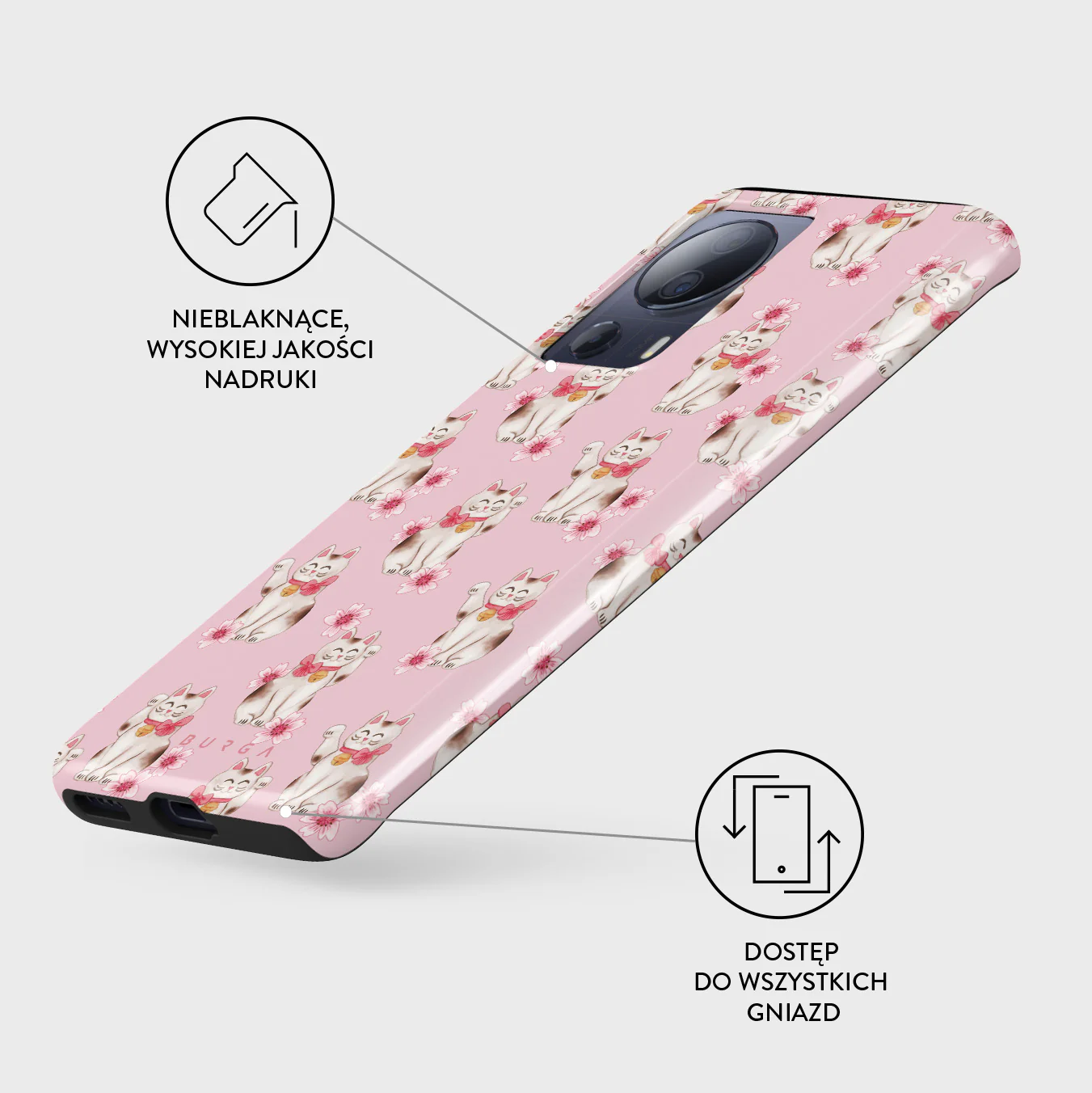 Maneki Neko - Xiaomi 13 Lite Etui - Image 3