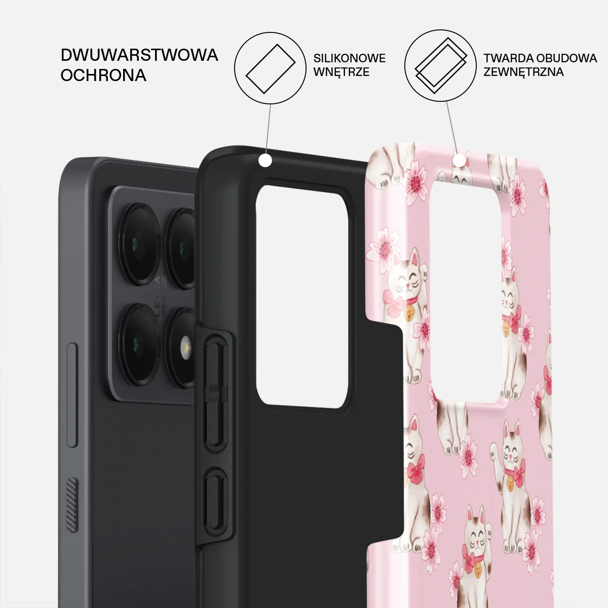 Maneki Neko - Xiaomi 14T Pro Etui - Image 2