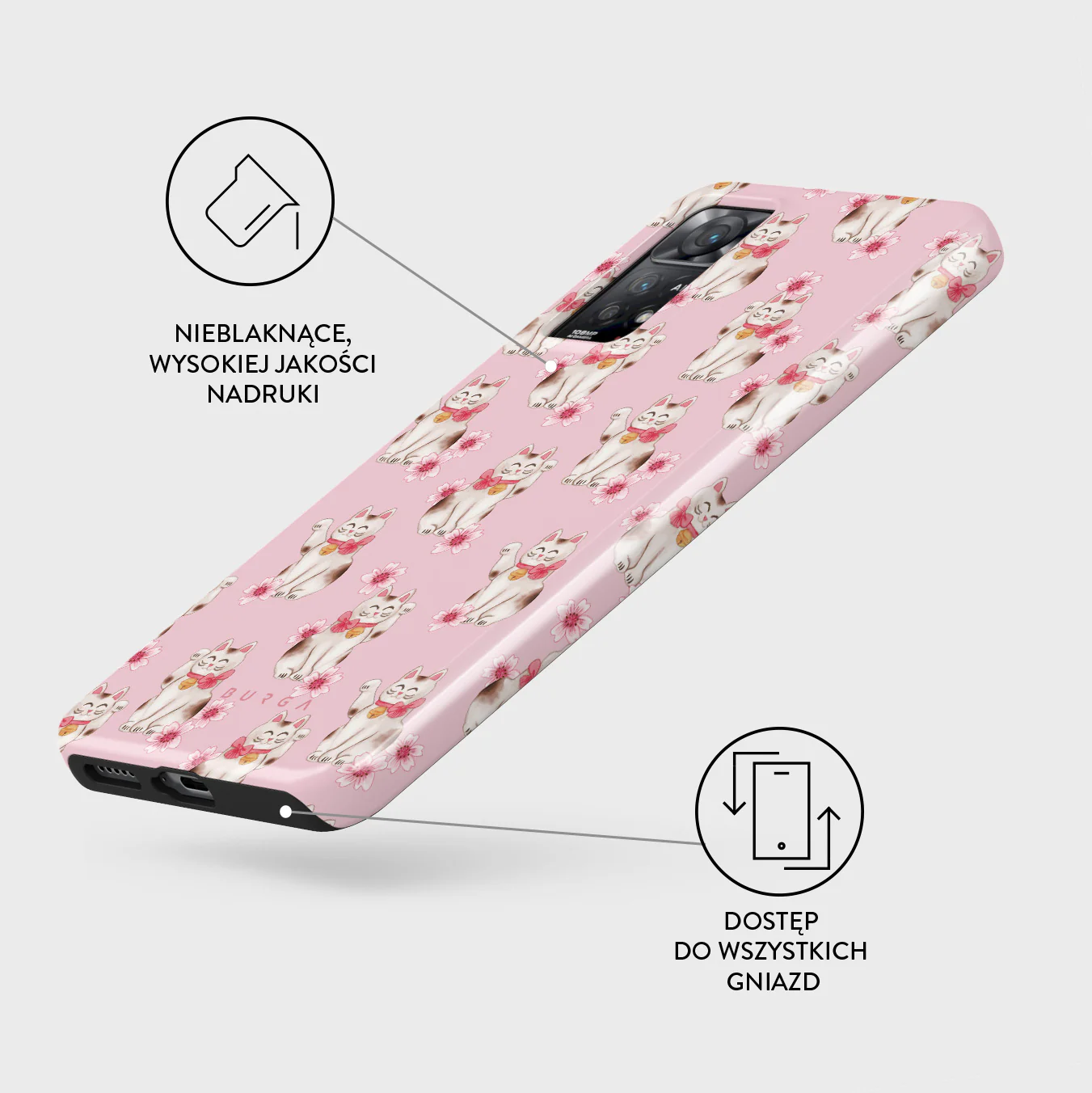 Maneki Neko - Xiaomi Redmi Note 11 Pro+ Etui - Image 3