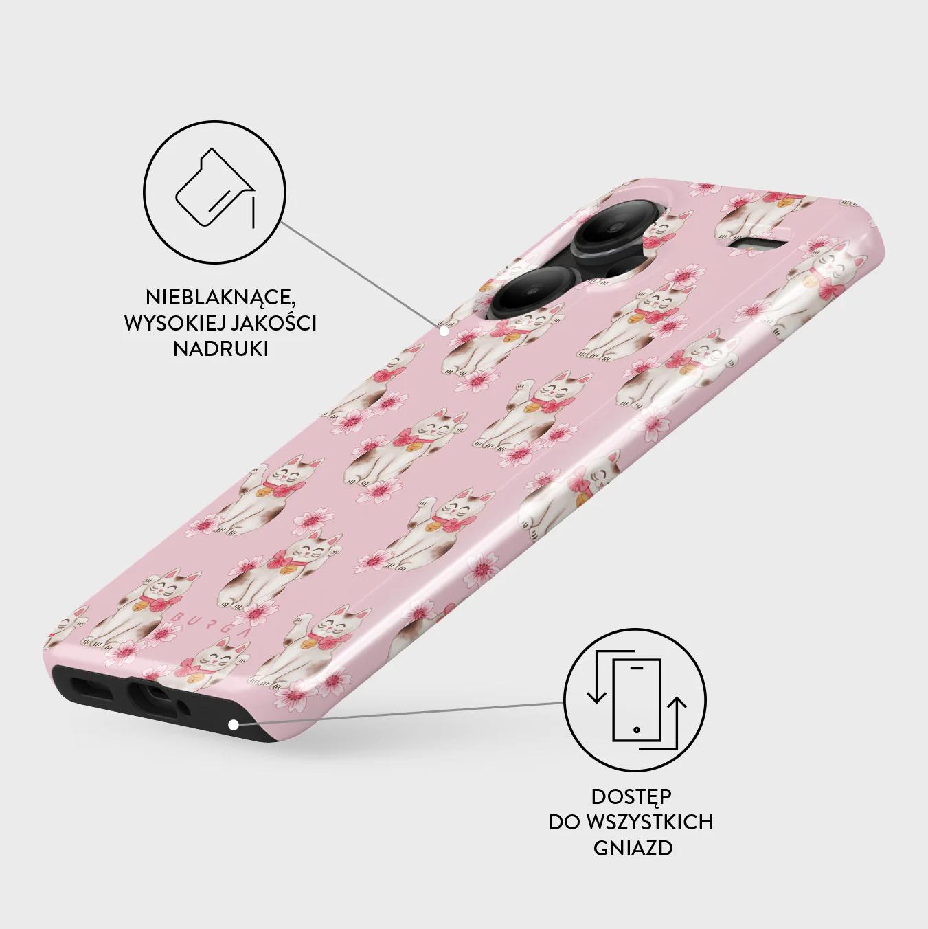 Maneki Neko - Xiaomi Redmi Note 13 Pro+ 5G Etui - Image 3