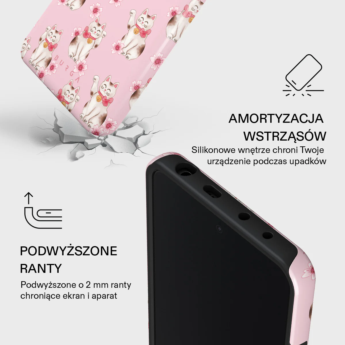Maneki Neko - Xiaomi Redmi Note 14 5G Etui - Image 4