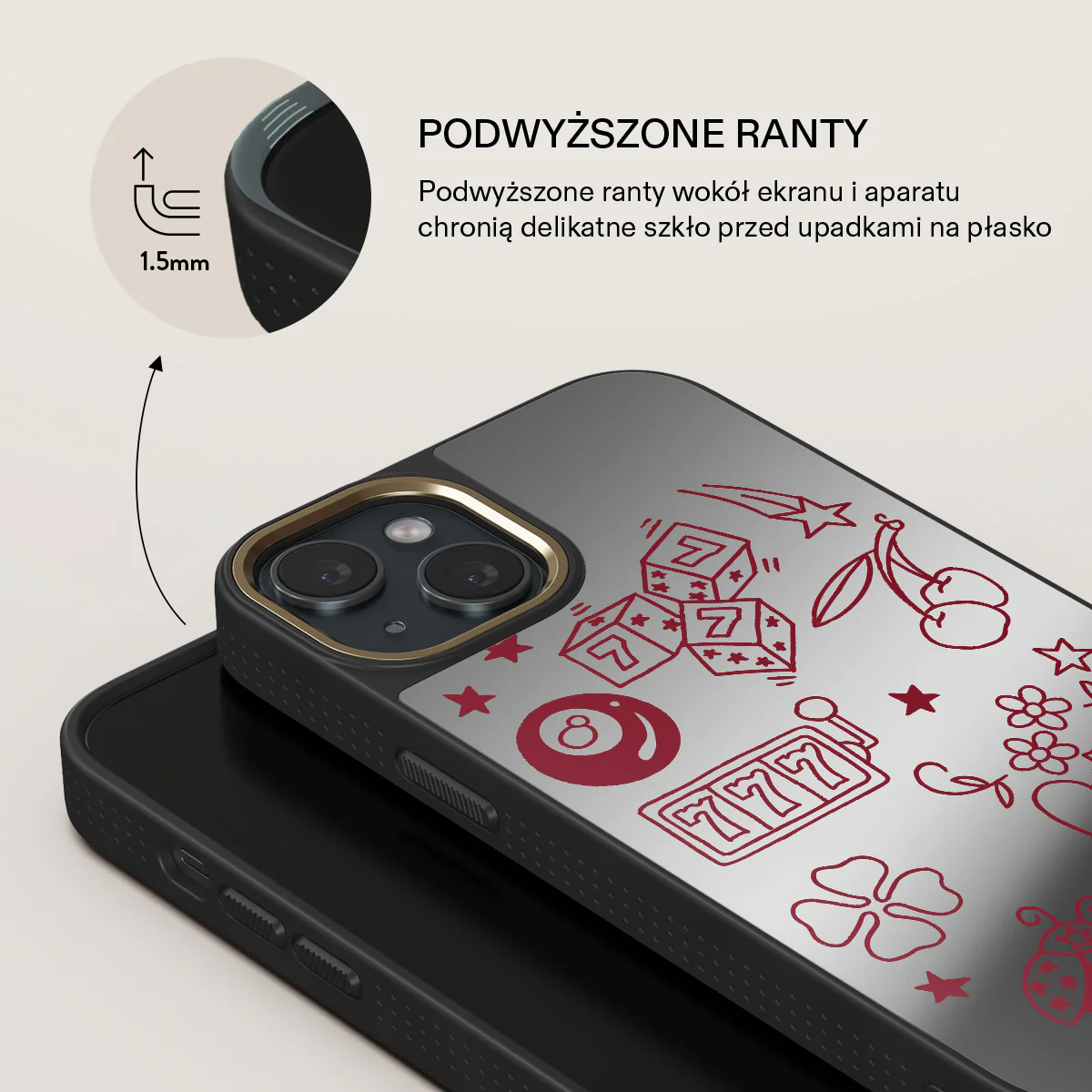 Manifesting - iPhone 15 Etui - Image 30