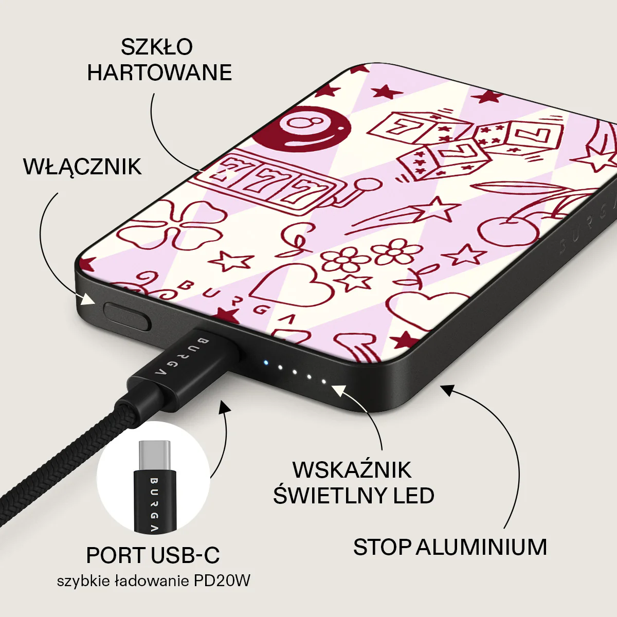 Manifesting - Magnetyczny power bank - Image 5