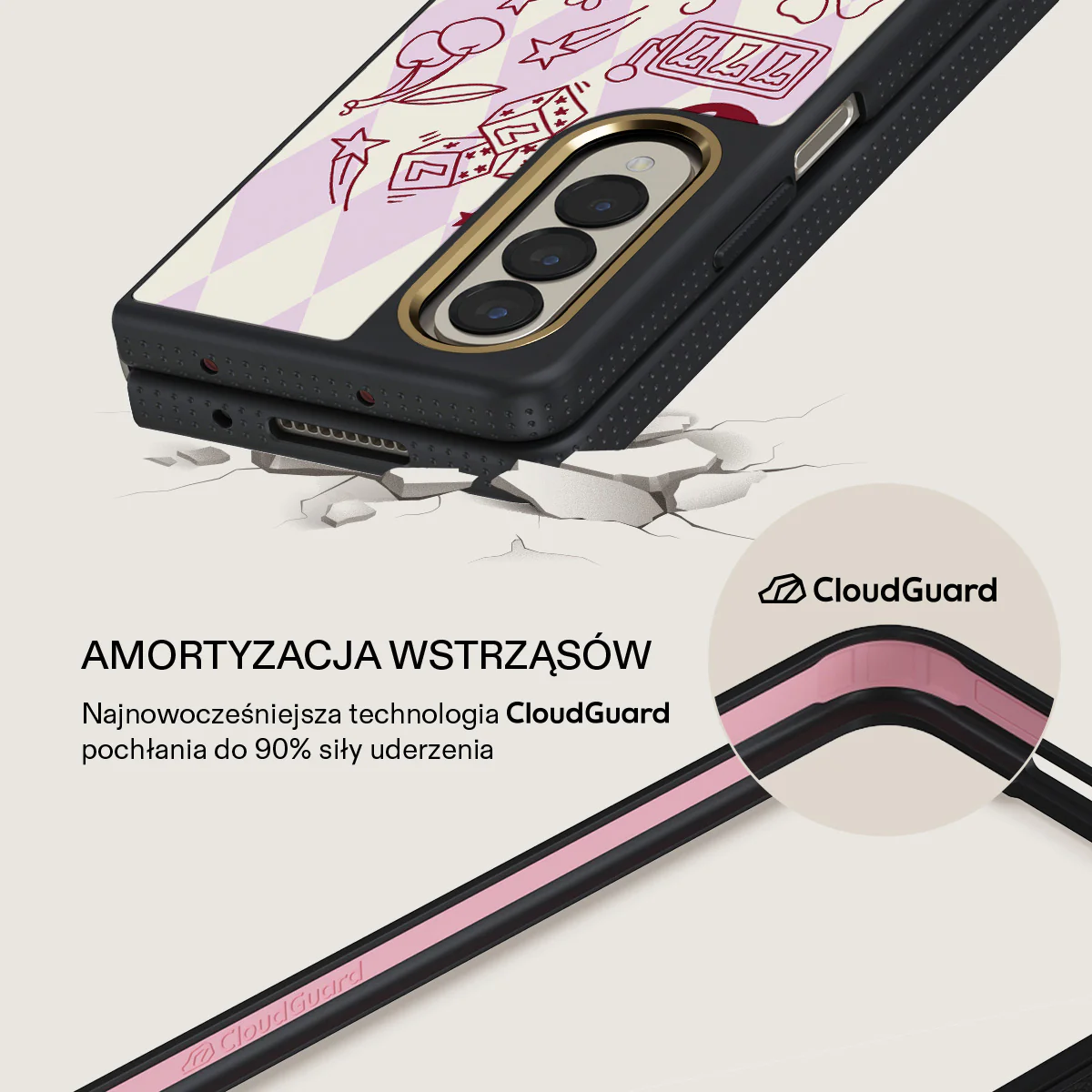 Manifesting - Samsung Galaxy Z Fold 4 Etui - Image 8