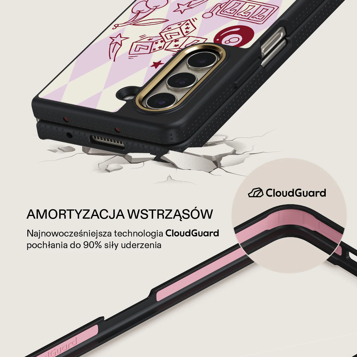 Manifesting - Samsung Galaxy Z Fold 5 Etui - Image 3
