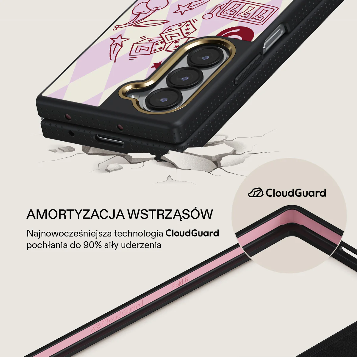 Manifesting - Samsung Galaxy Z Fold 6 Etui - Image 3