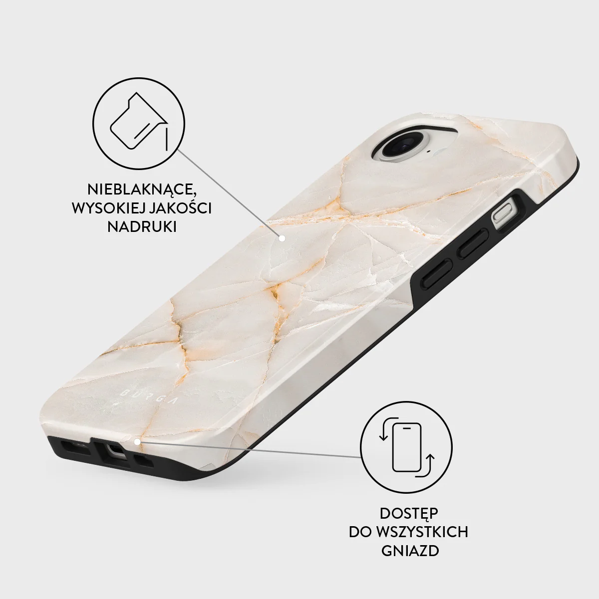 Vanilla Sand - iPhone 17e Etui - Image 3
