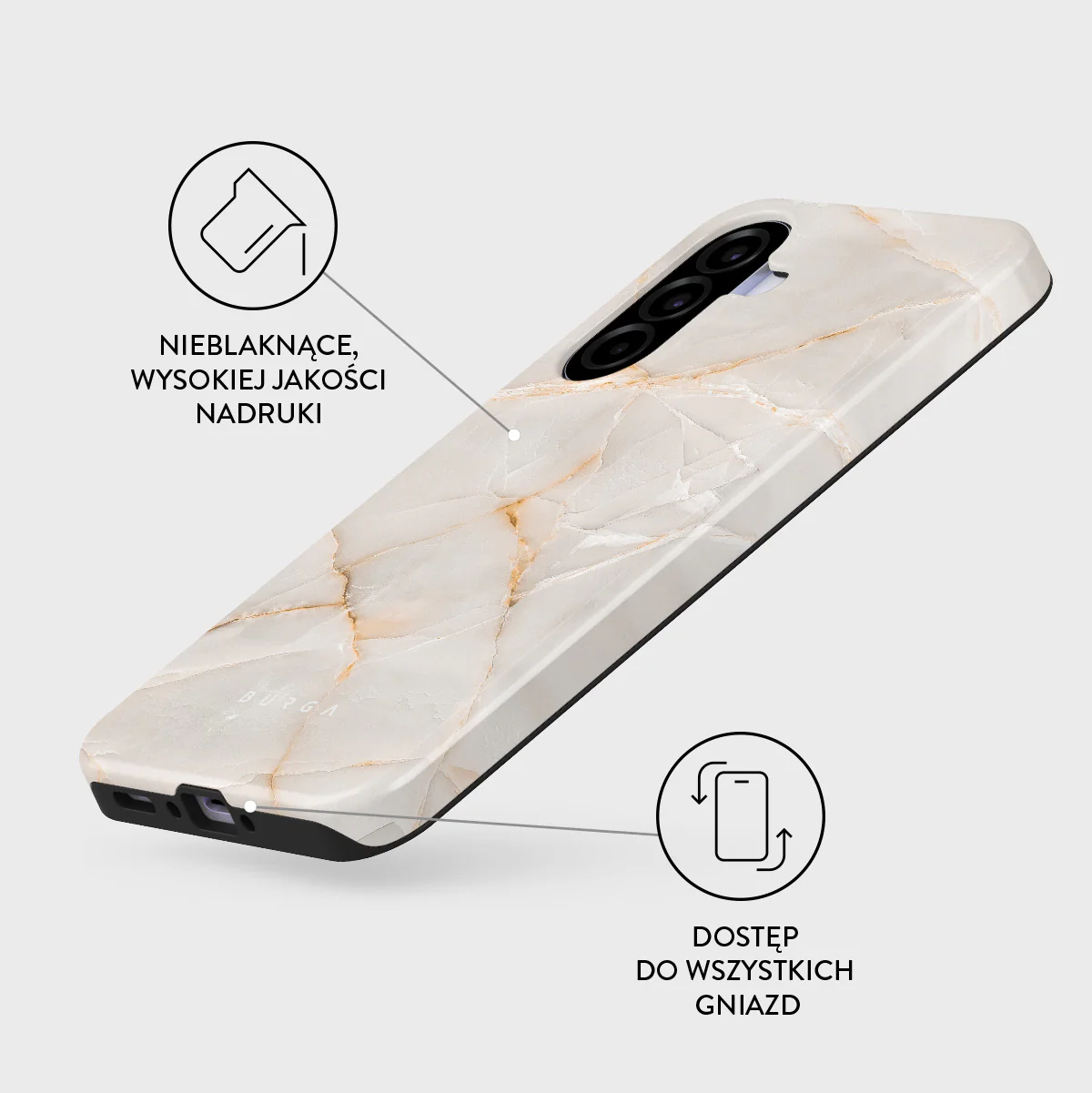 Vanilla Sand - Samsung Galaxy A37 5G Etui - Image 3
