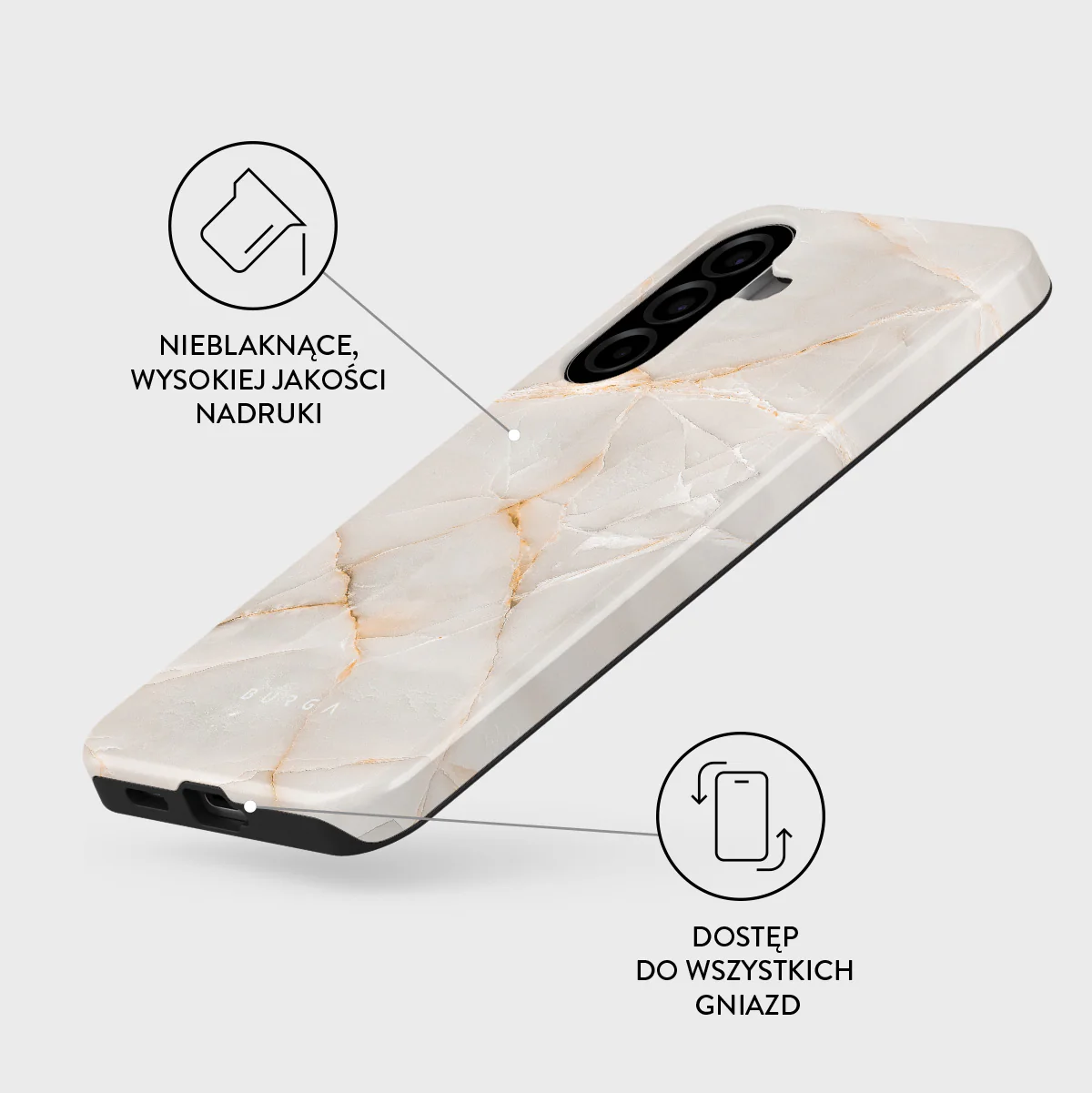 Vanilla Sand - Samsung Galaxy A57 5G Etui - Image 3