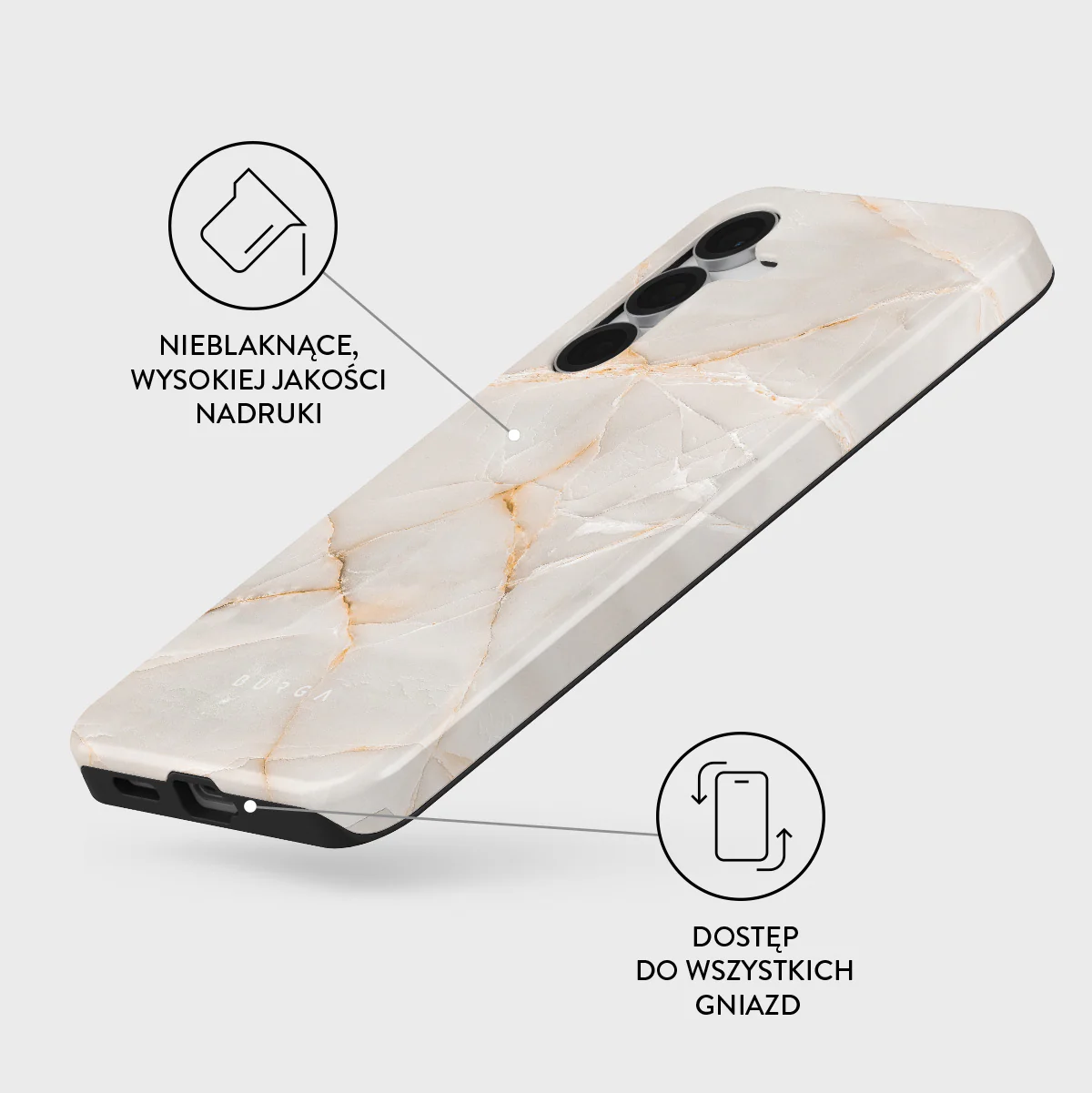 Vanilla Sand - Samsung Galaxy S25 FE Etui - Image 3