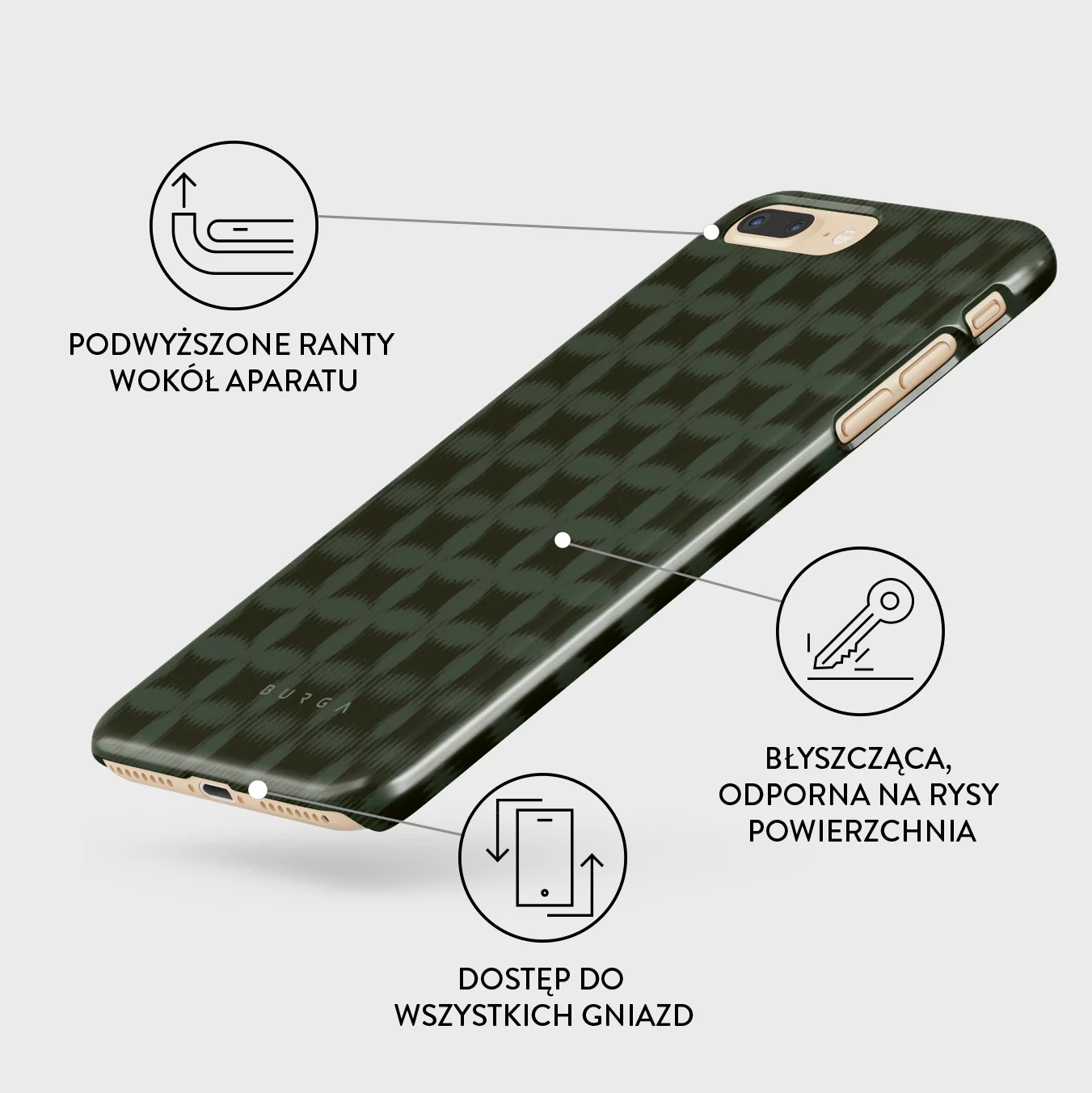 Matrix - iPhone 7 Plus / 8 Plus Etui - Image 3