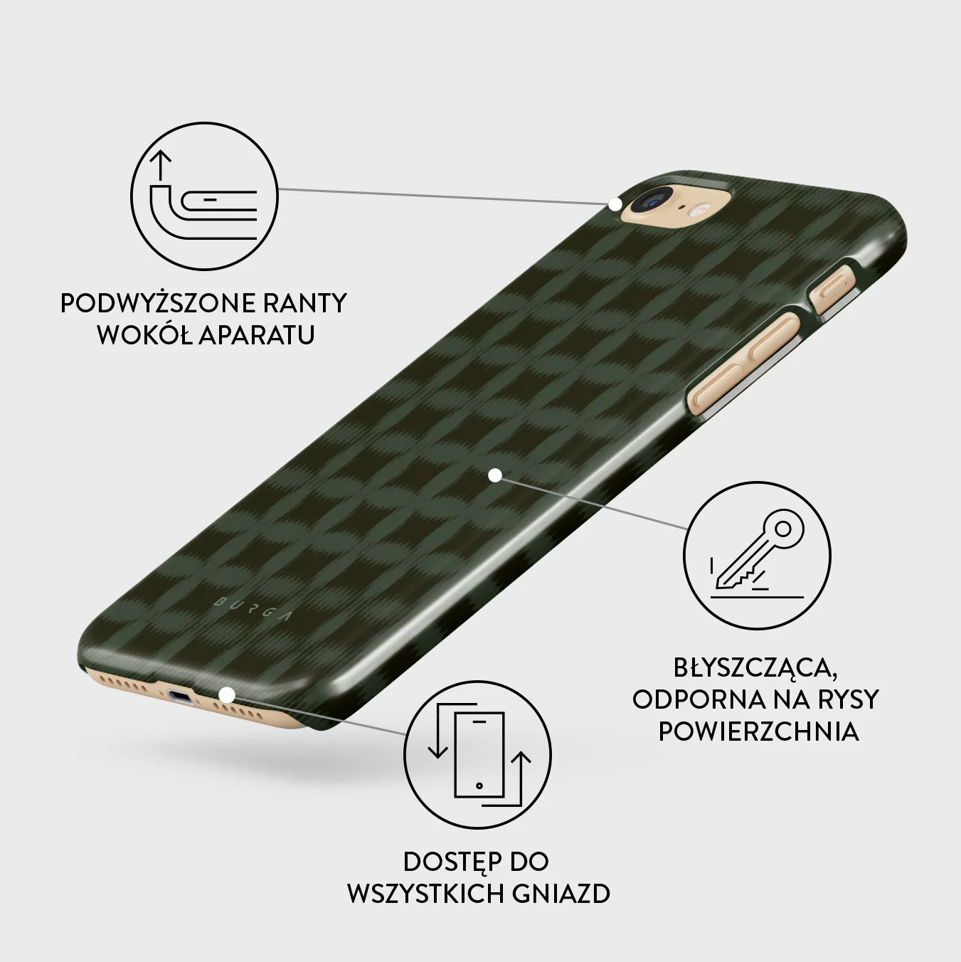 Matrix - iPhone SE (2020) Etui - Image 3
