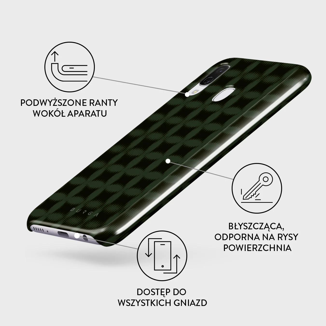 Matrix - Samsung Galaxy A40 Etui - Image 3