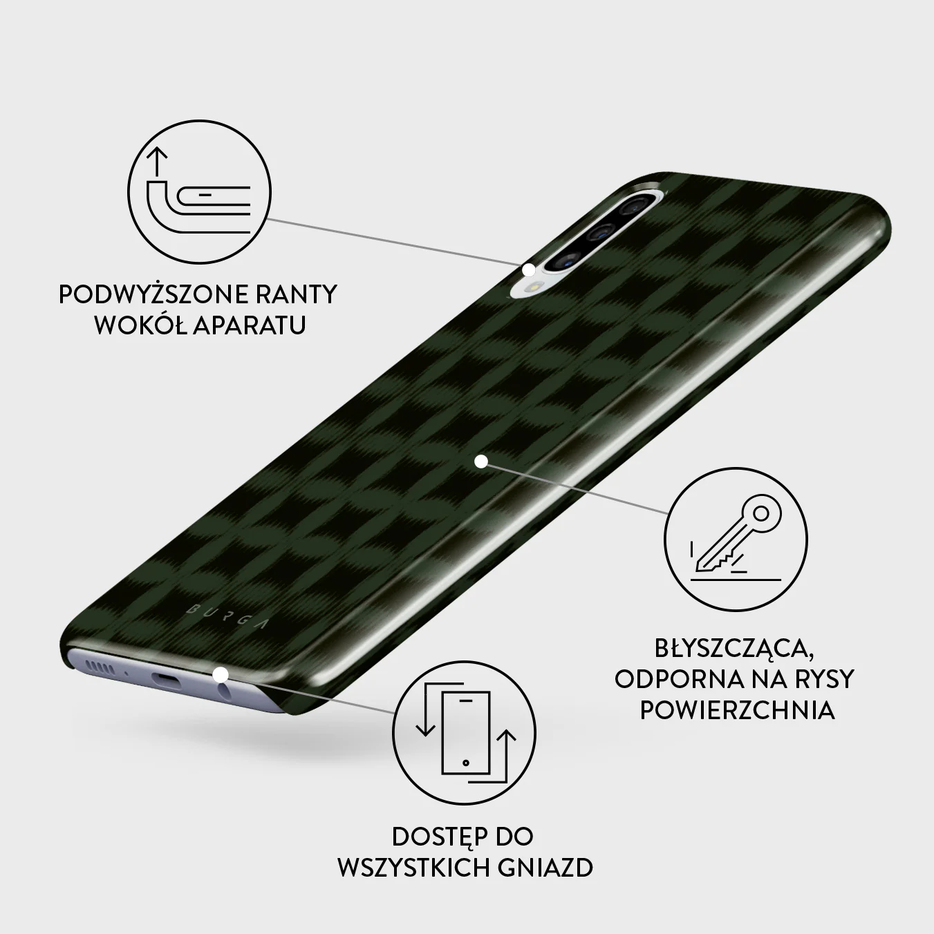 Matrix - Samsung Galaxy A50 Etui - Image 3