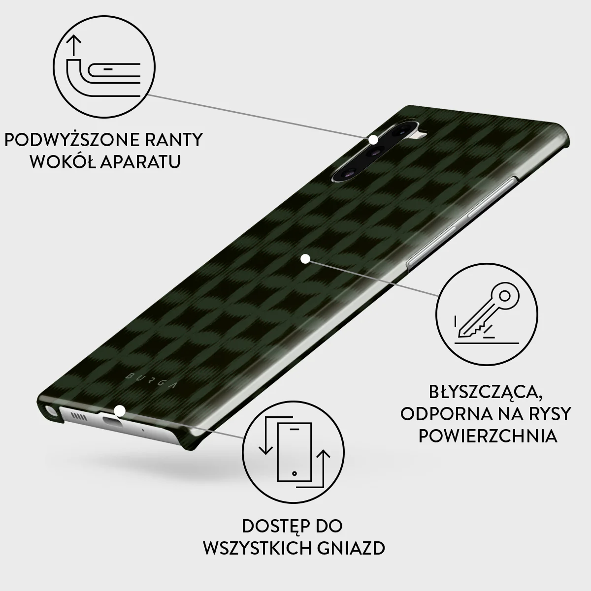 Matrix - Samsung Galaxy Note 10 Etui - Image 3