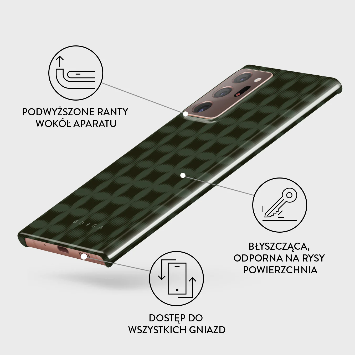 Matrix - Samsung Galaxy Note 20 Ultra 4G / 5G Etui - Image 3