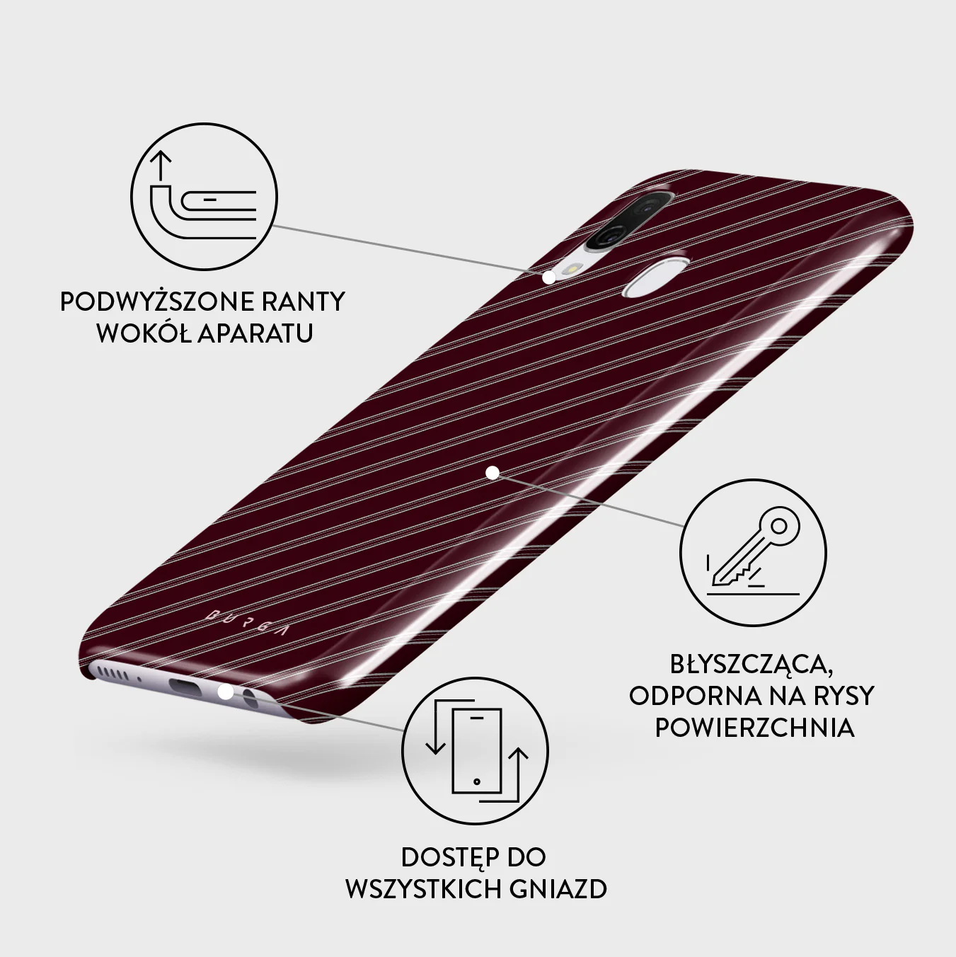 Memoir - Samsung Galaxy A40 Etui - Image 3