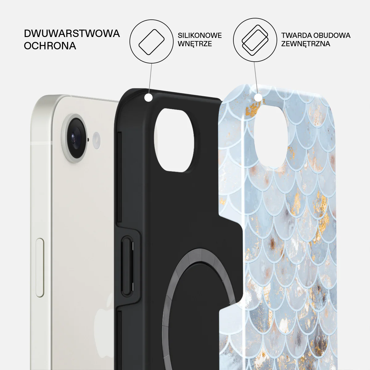Mermaid Skin - iPhone 17e Etui - Image 2