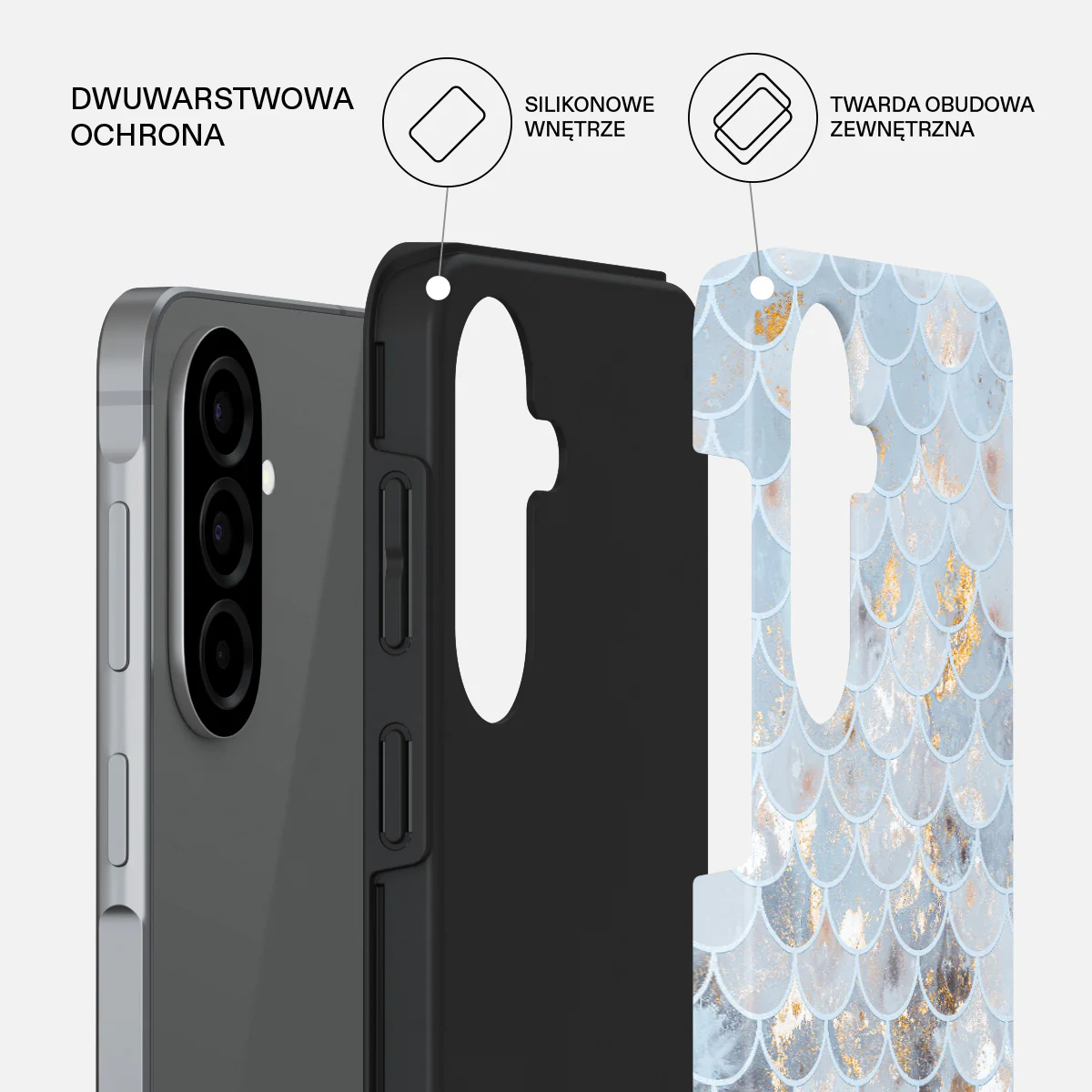 Mermaid Skin - Samsung Galaxy A57 5G Etui - Image 2