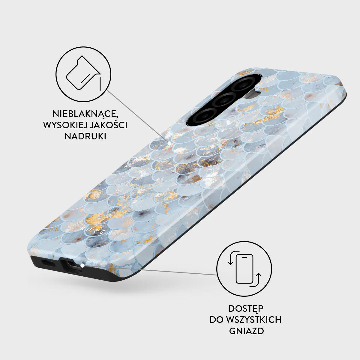 Mermaid Skin - Samsung Galaxy A57 5G Etui - Image 3