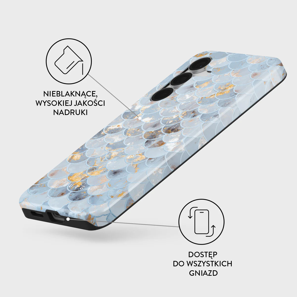 Mermaid Skin - Samsung Galaxy S25 FE Etui - Image 3