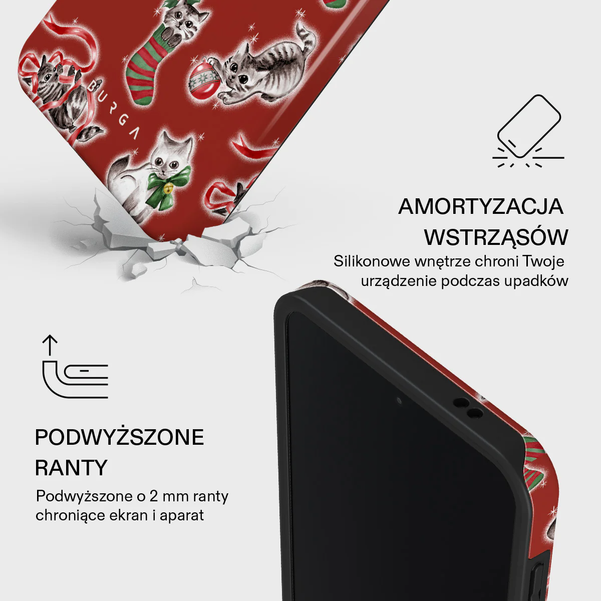 Merry Kitty - Samsung Galaxy A57 5G Etui - Image 4