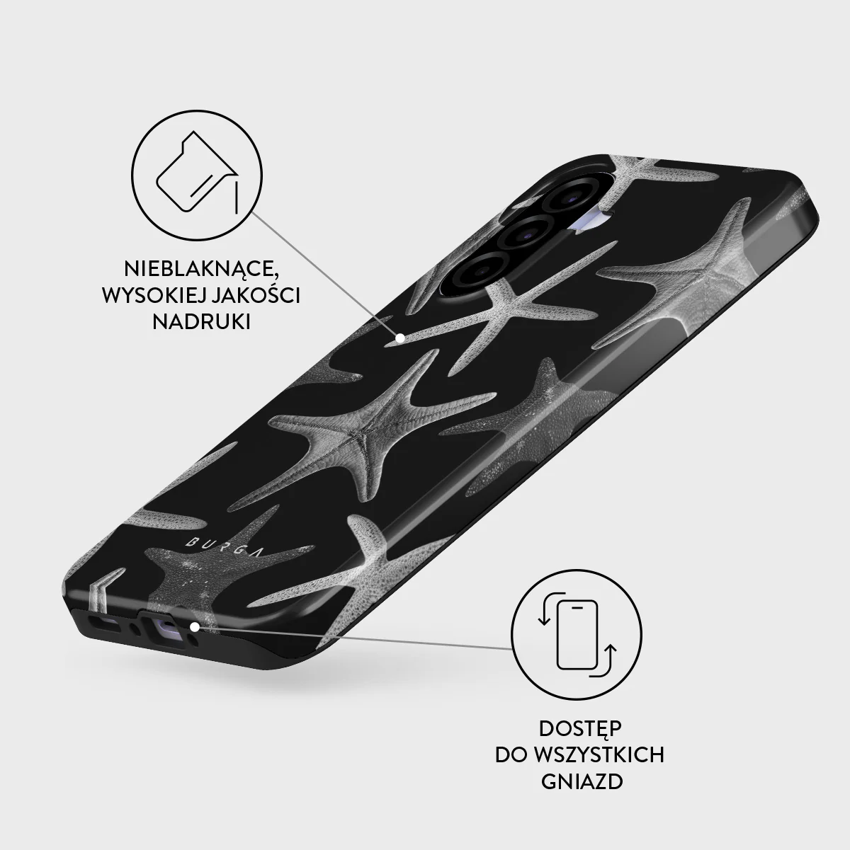 Midnight Ocean - Samsung Galaxy A37 5G Etui - Image 3