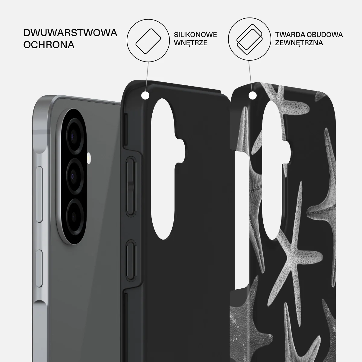 Midnight Ocean - Samsung Galaxy A57 5G Etui - Image 2