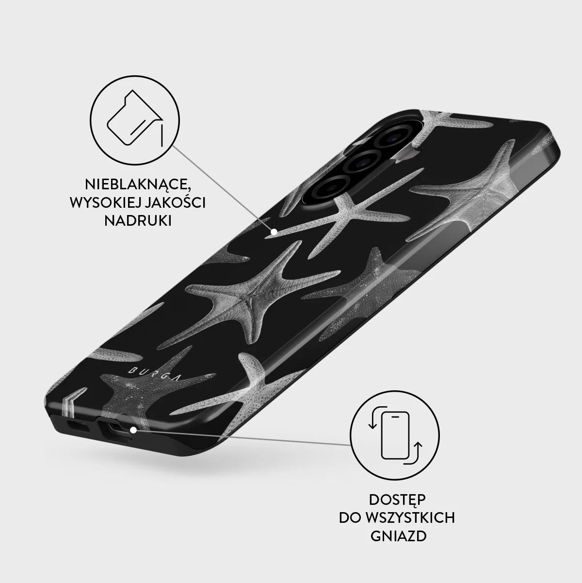 Midnight Ocean - Samsung Galaxy A57 5G Etui - Image 3