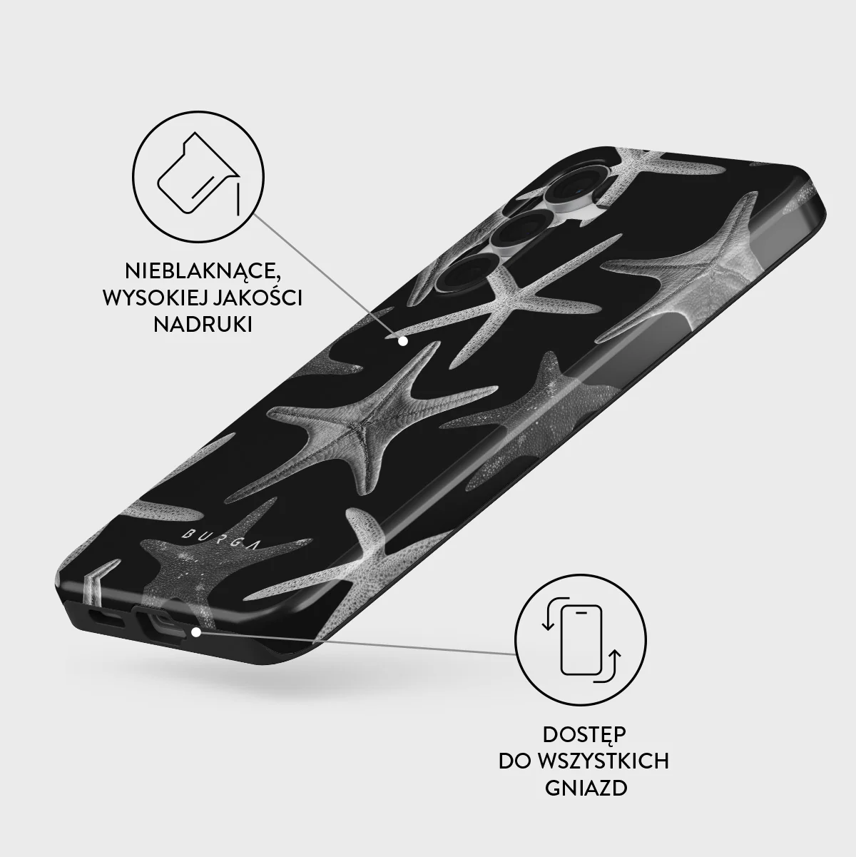 Midnight Ocean - Samsung Galaxy S25 FE Etui - Image 3