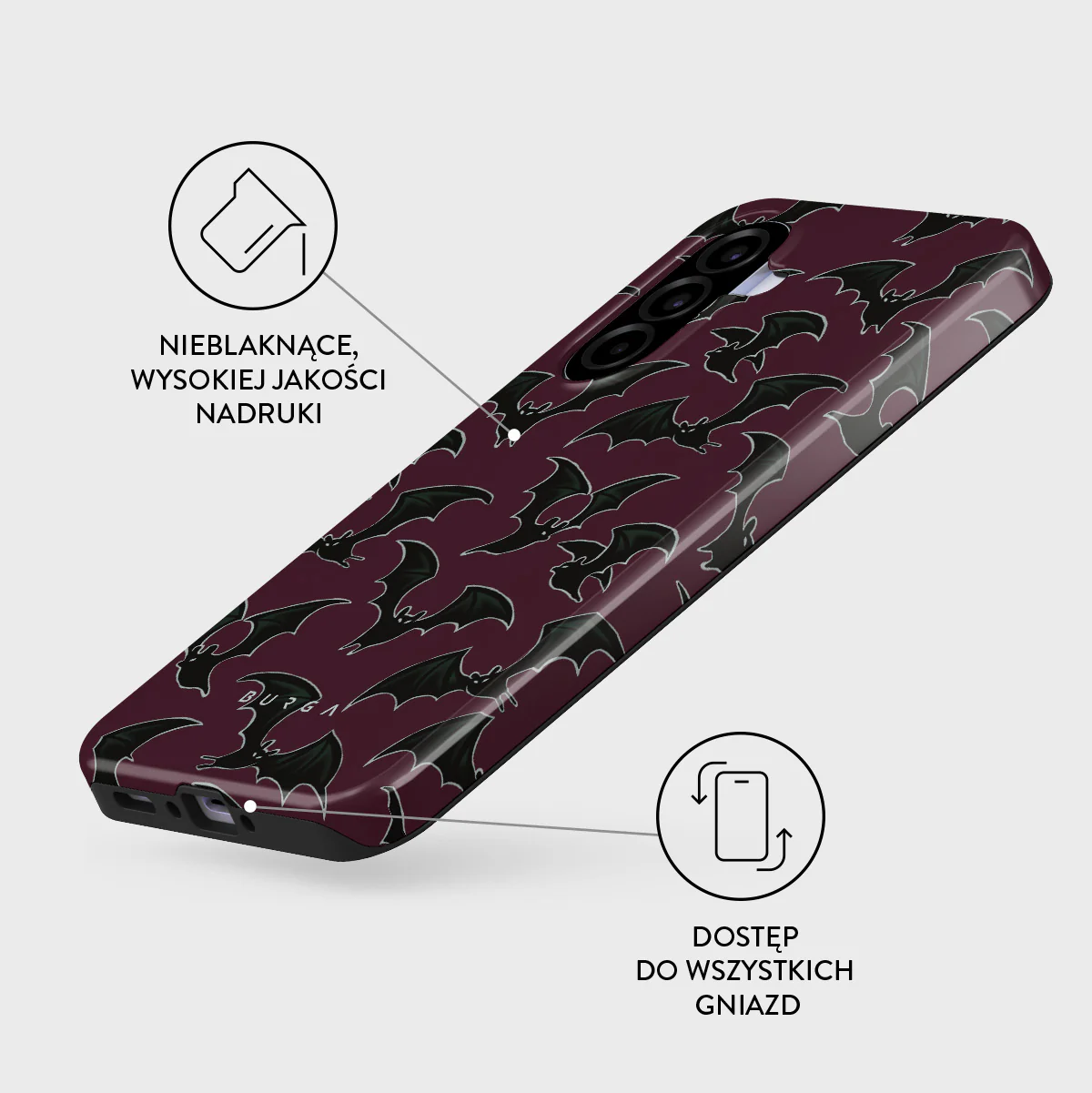 Midnight Visitor - Samsung Galaxy A37 5G Etui - Image 3