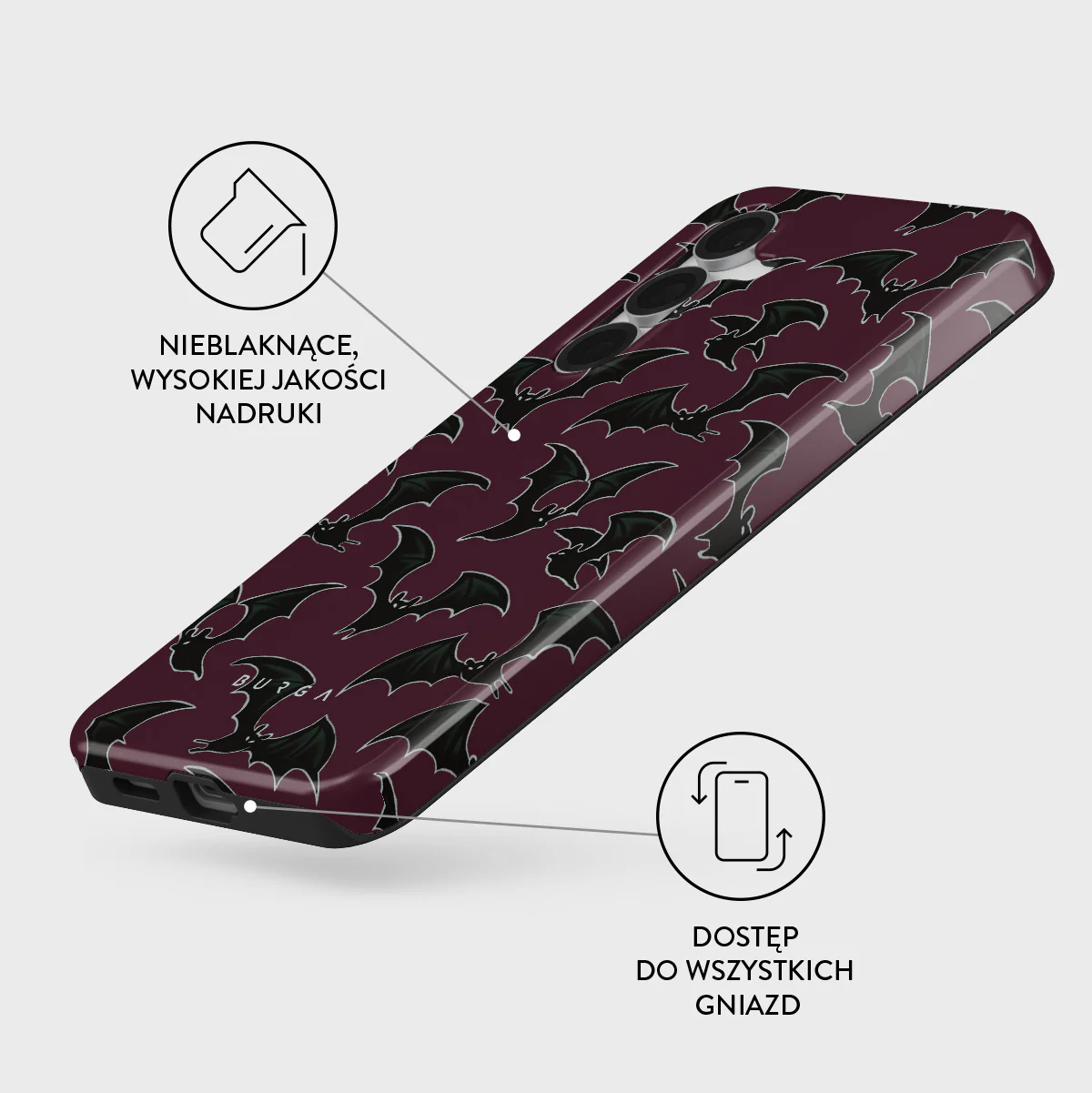 Midnight Visitor - Samsung Galaxy S25 FE Etui - Image 3