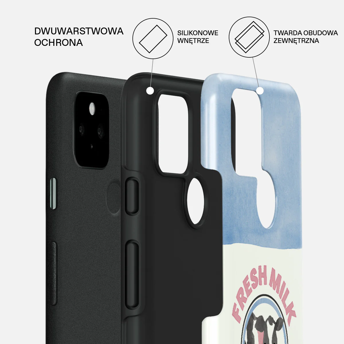 Milkshake - Google Pixel 5 Etui - Image 2