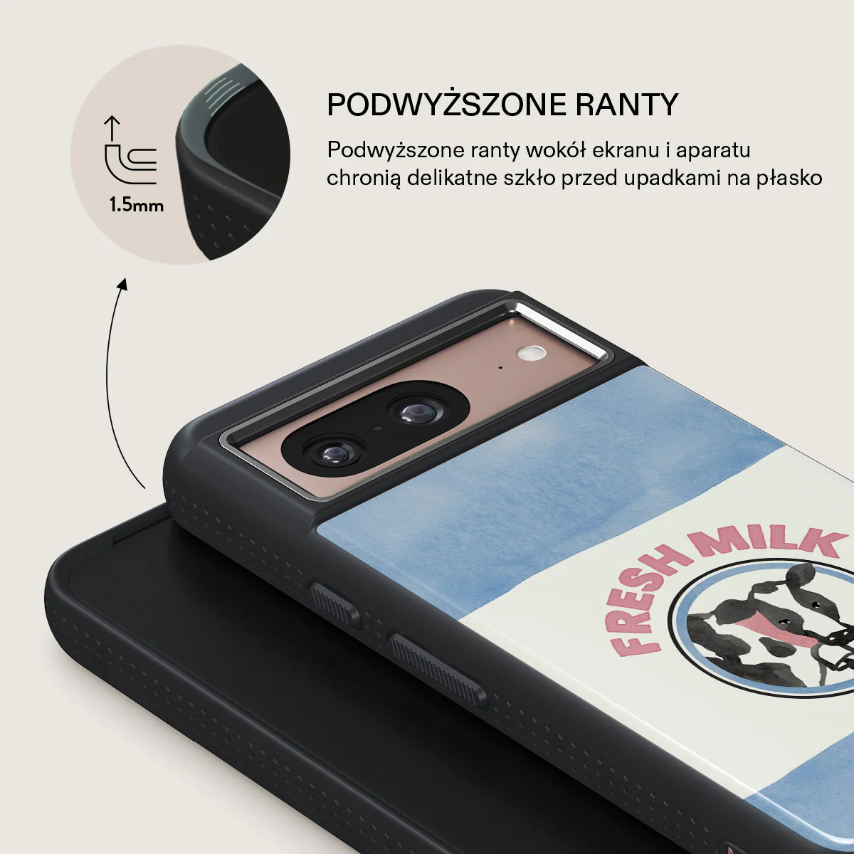 Milkshake - Google Pixel 8 Etui - Image 15
