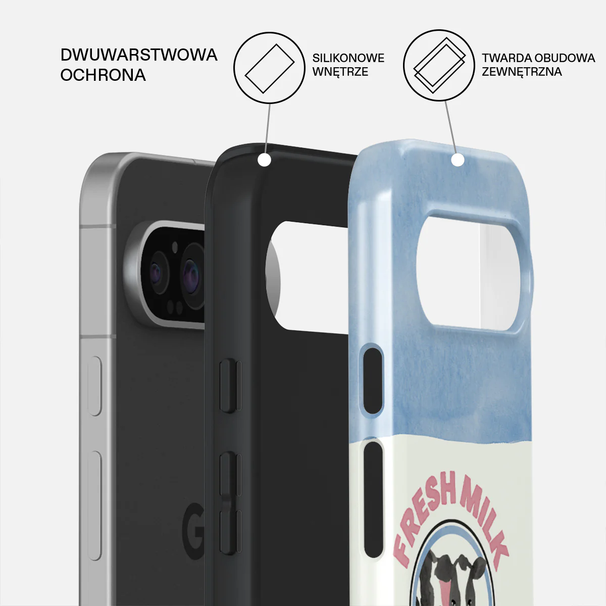 Milkshake - Google Pixel 9 Etui - Image 2