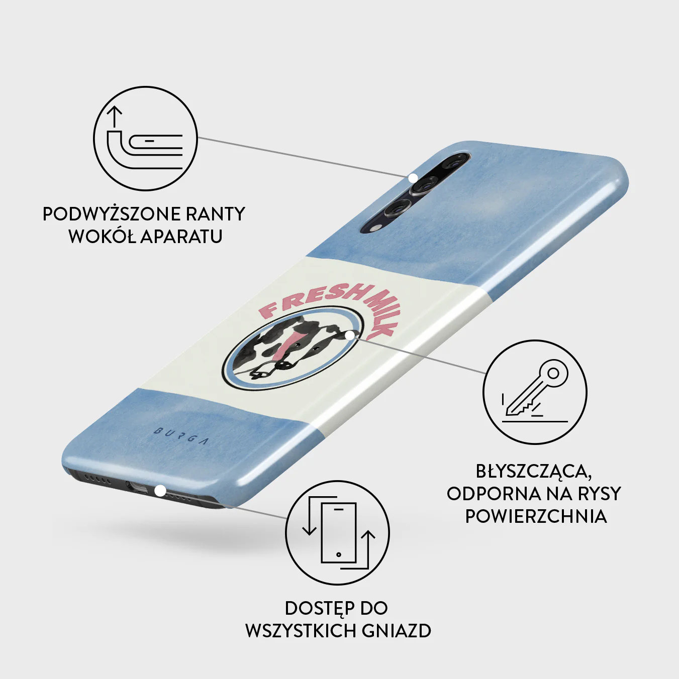 Milkshake - Huawei P20 Etui - Image 3