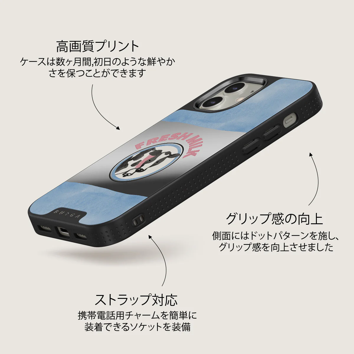 Milkshake - iPhone 12 Etui - Image 32