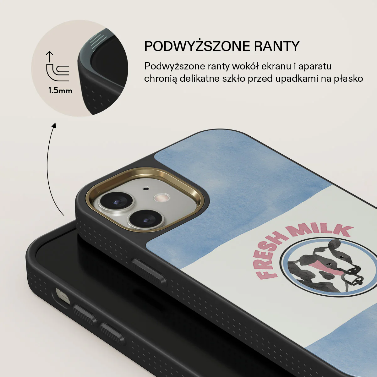 Milkshake - iPhone 12 Etui - Image 8
