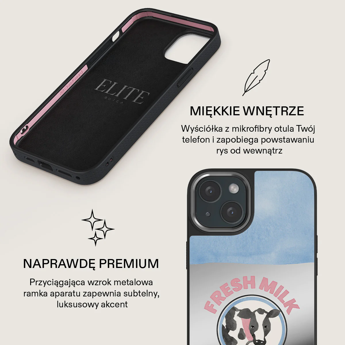 Milkshake - iPhone 14 Etui - Image 40