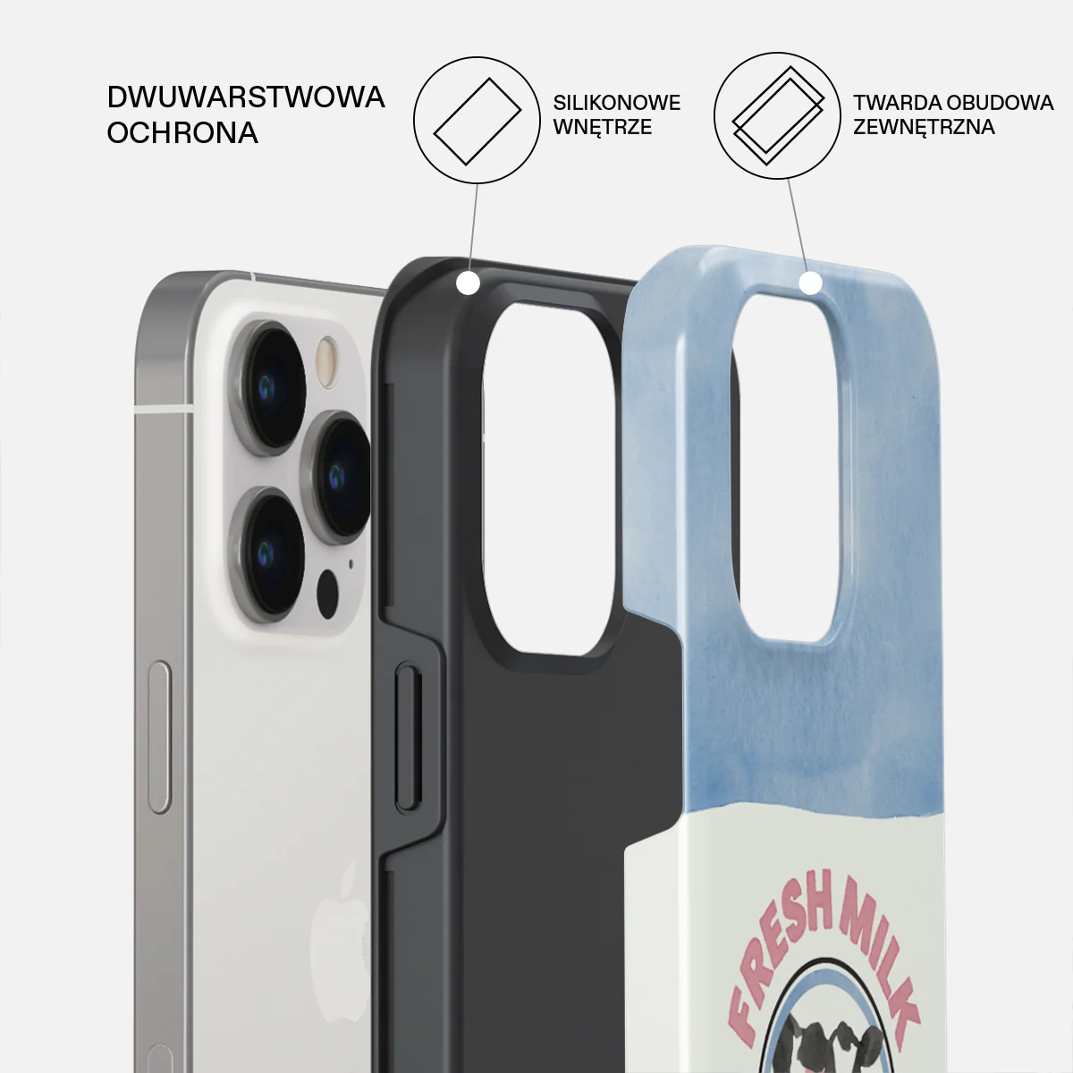 Milkshake - iPhone 14 Pro Etui - Image 2