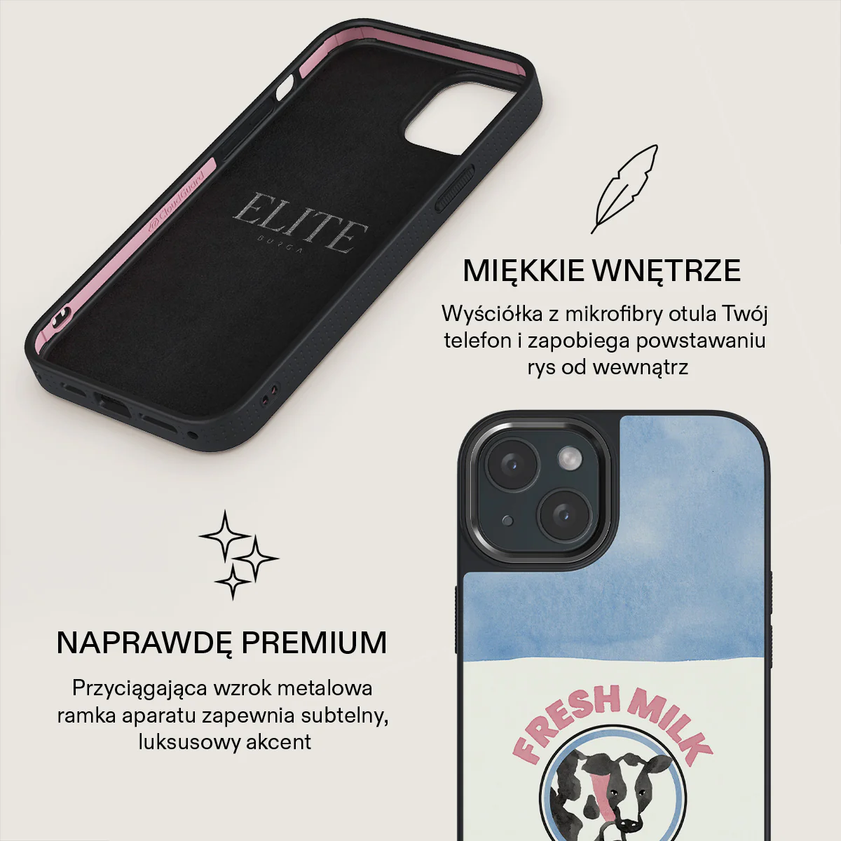 Milkshake - iPhone 15 Etui - Image 17