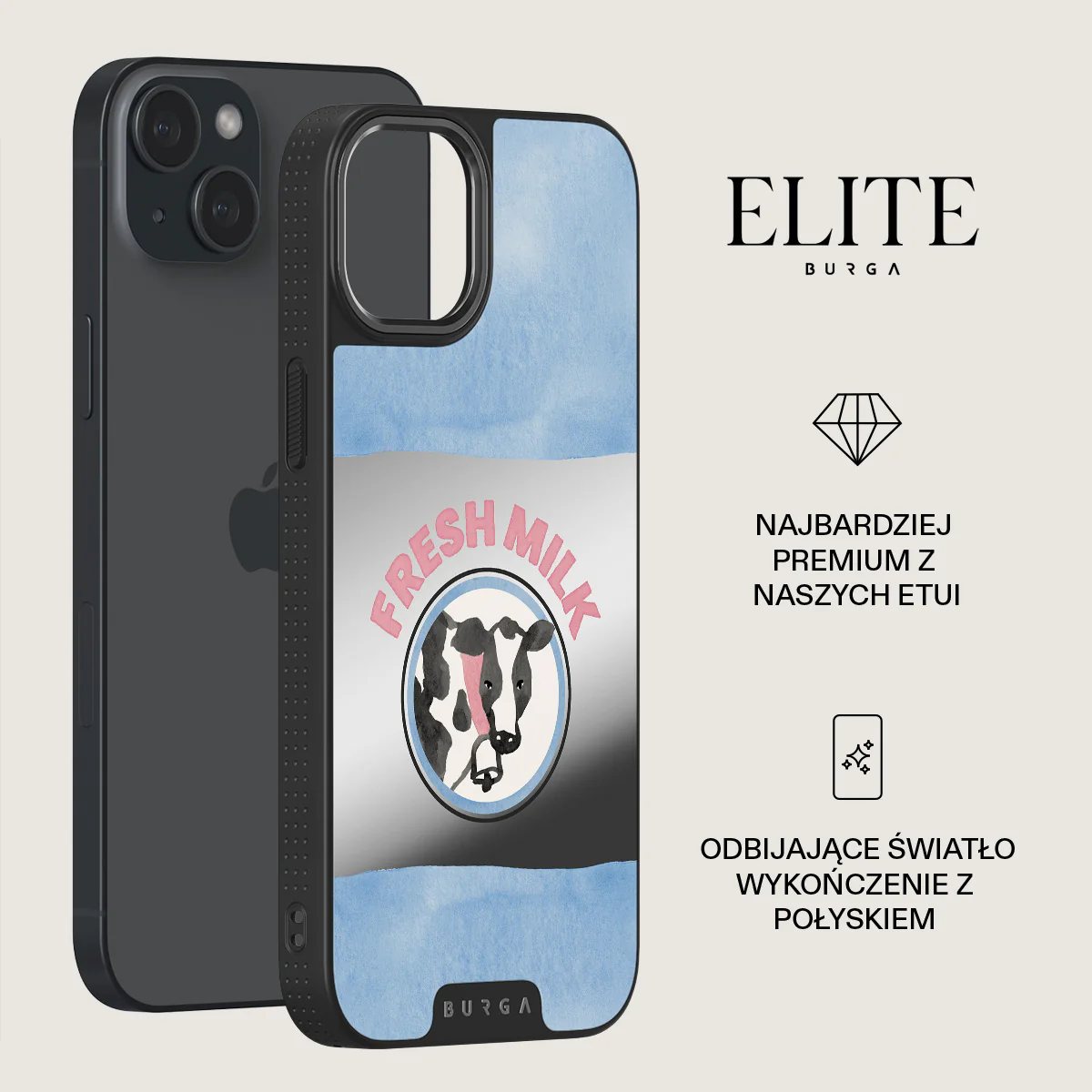 Milkshake - iPhone 15 Etui - Image 35