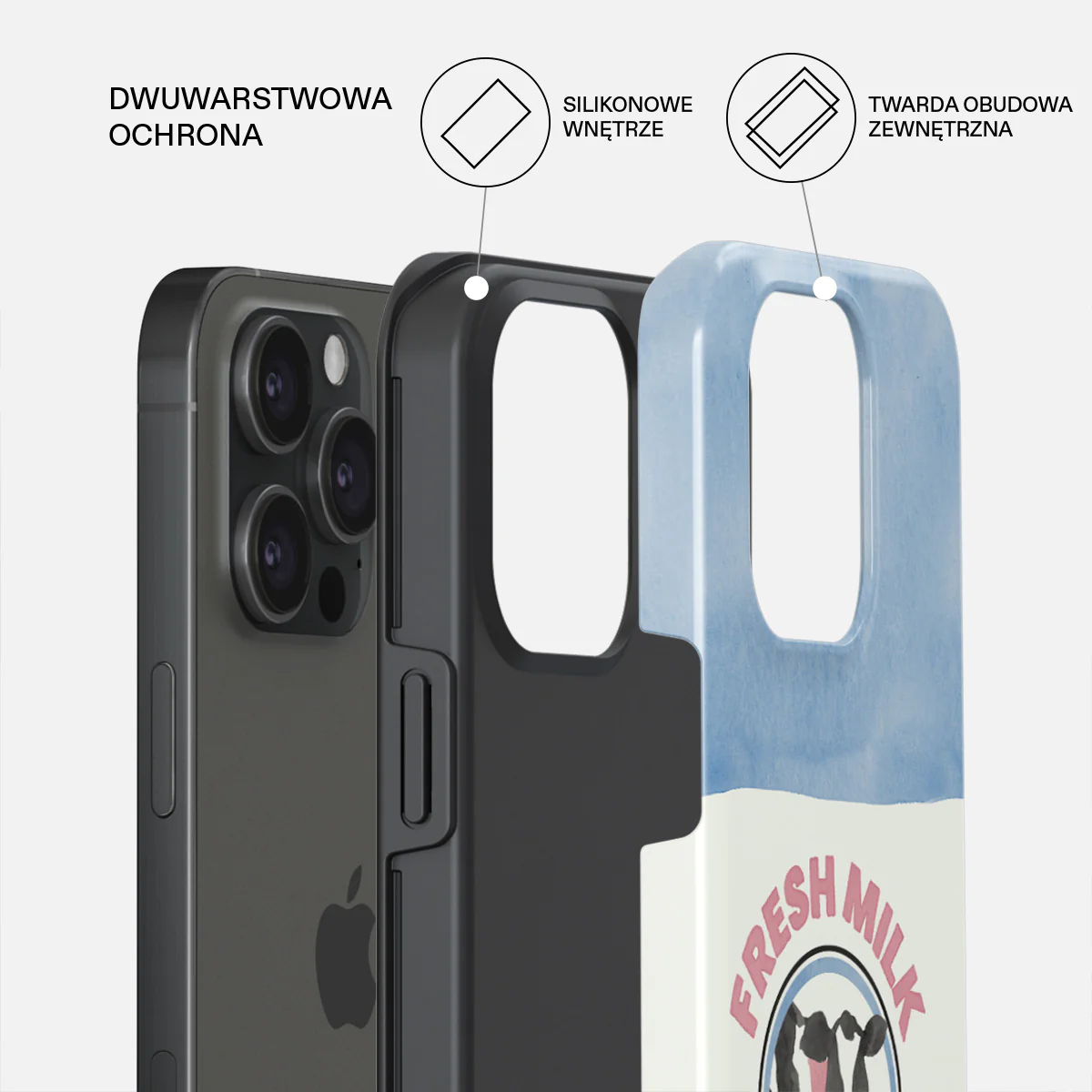 Milkshake - iPhone 15 Pro Etui - Image 2