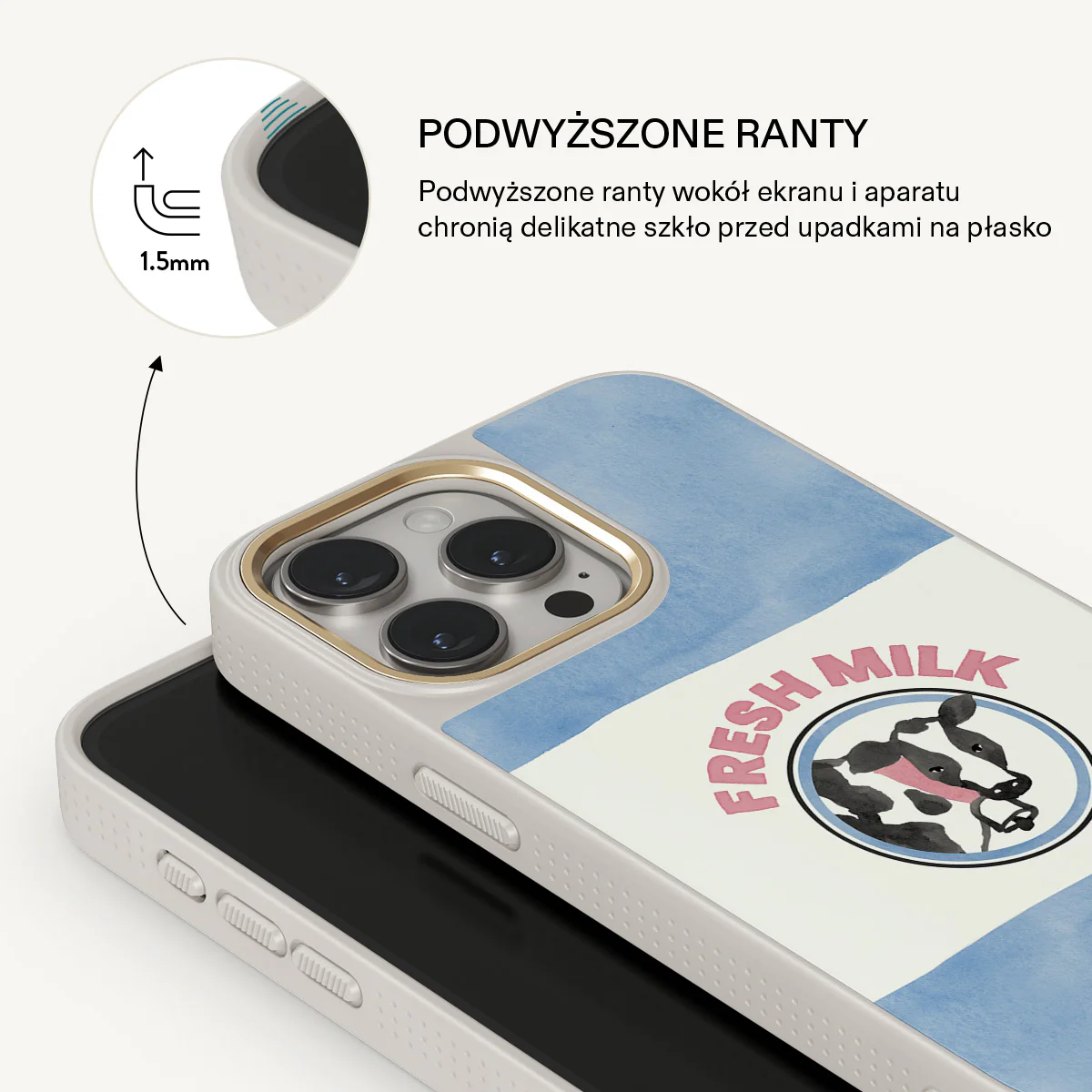 Milkshake - iPhone 15 Pro Etui - Image 22