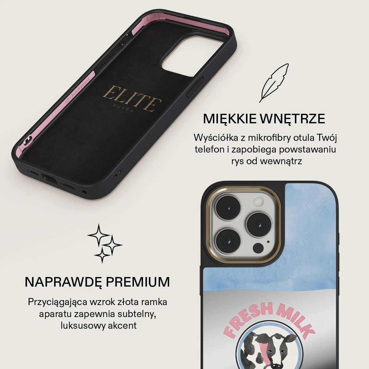 Milkshake - iPhone 15 Pro Etui - Image 32