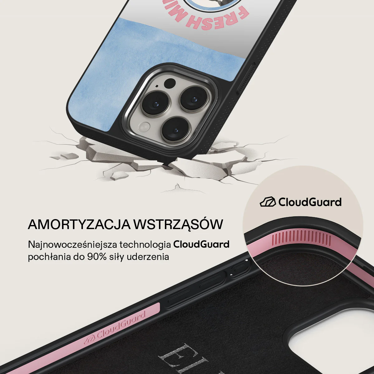 Milkshake - iPhone 15 Pro Etui - Image 36