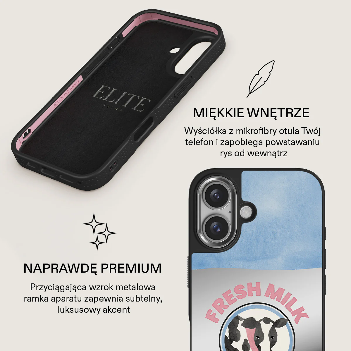 Milkshake - iPhone 16 Etui - Image 41