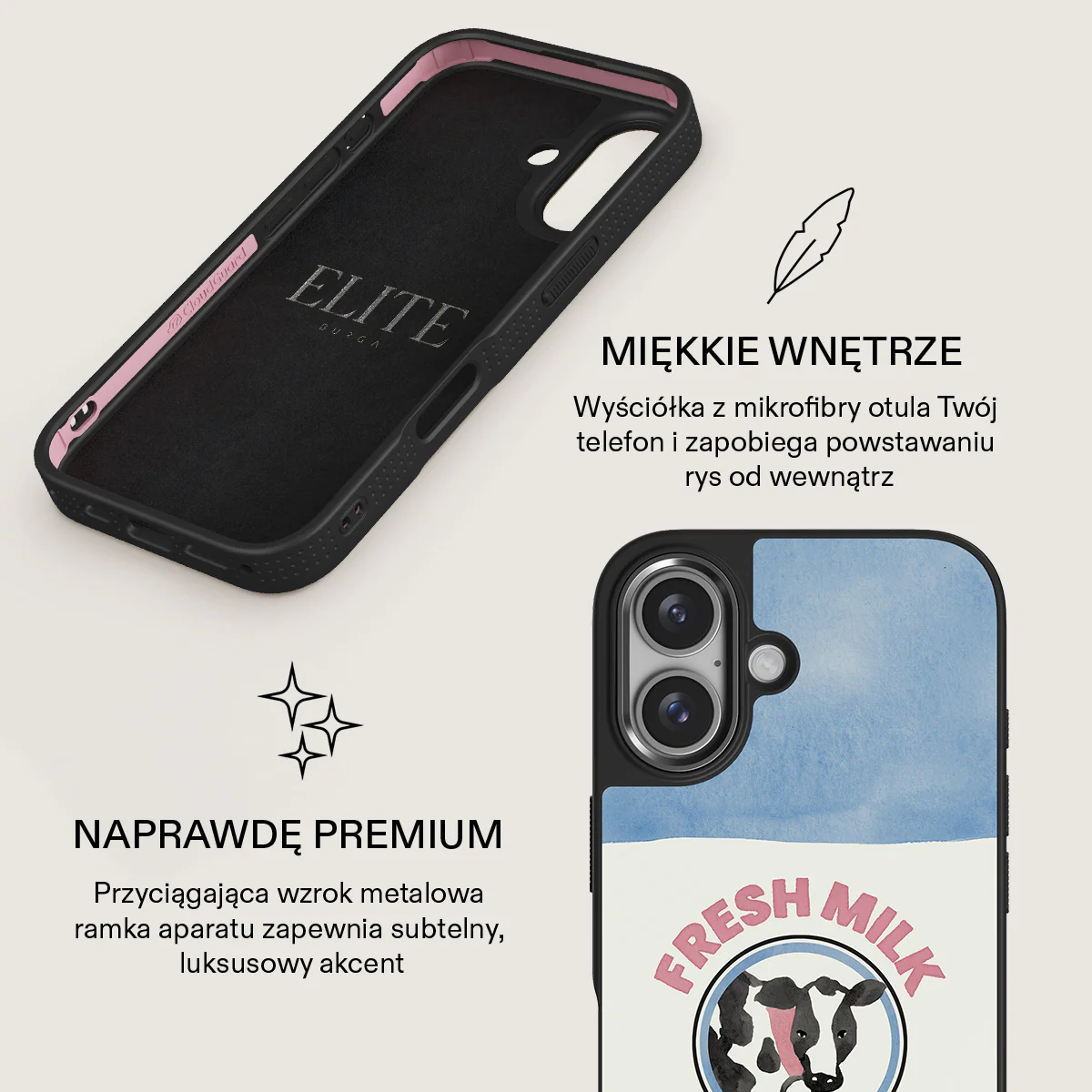 Milkshake - iPhone 16 Plus Etui - Image 18