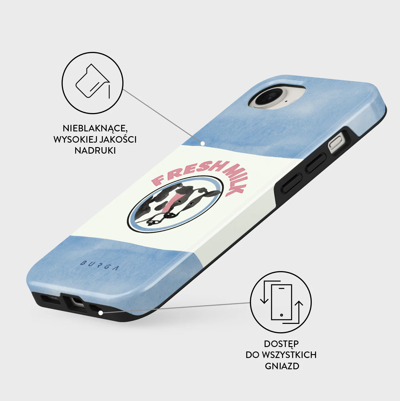 Milkshake - iPhone 16e Etui - Image 3